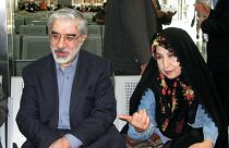 زهرا رهنورد و میرحسین موسوی در سال ۸۸