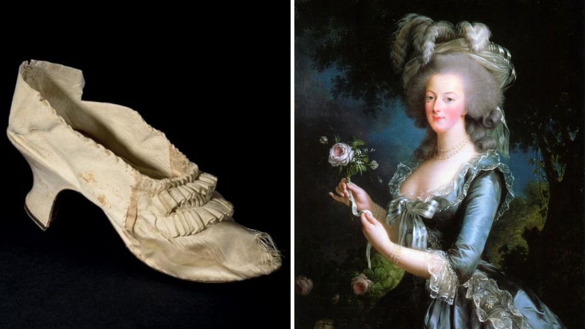 کفش ماری آنتوانت، ملکه پیشین فرانسه در حراجی به فروش رفت