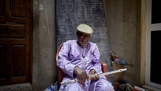 Le musicien malien Sory Bamba, tout en musique et en modestie