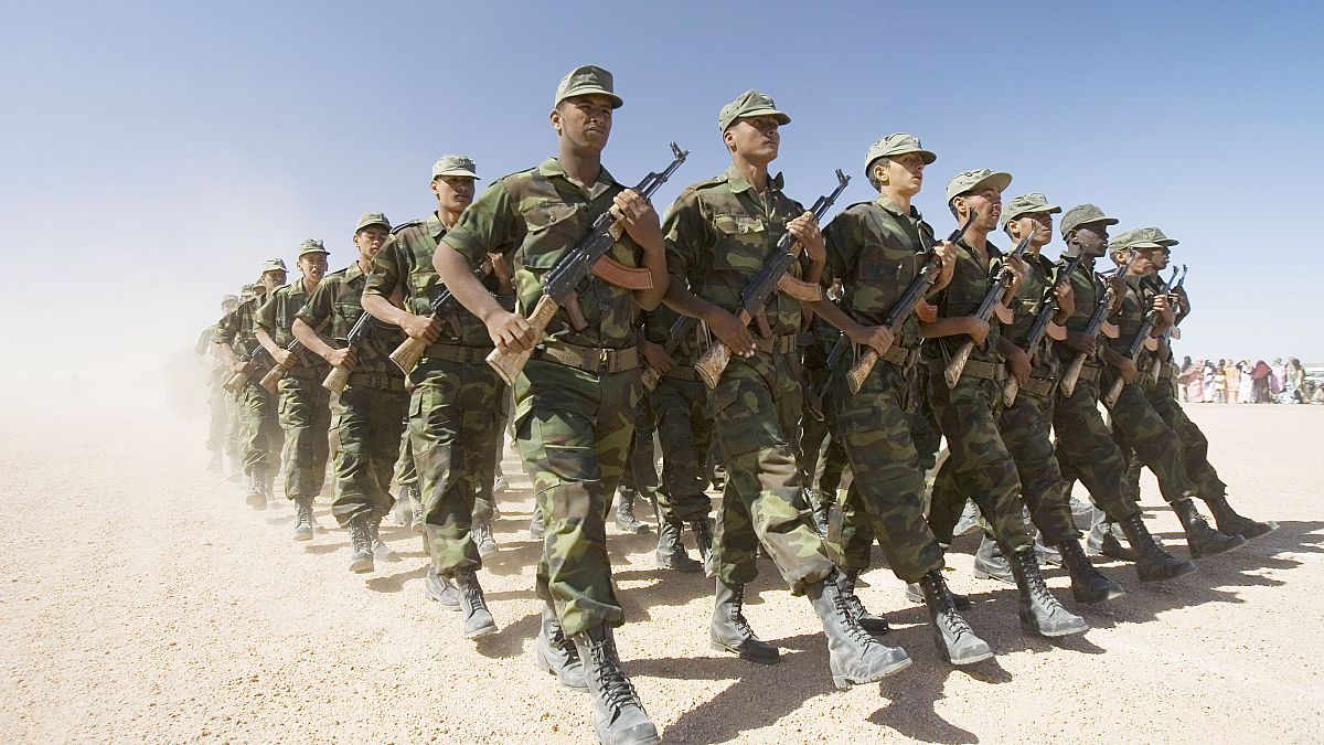 جنود تابعون لجبهة البوليساريو