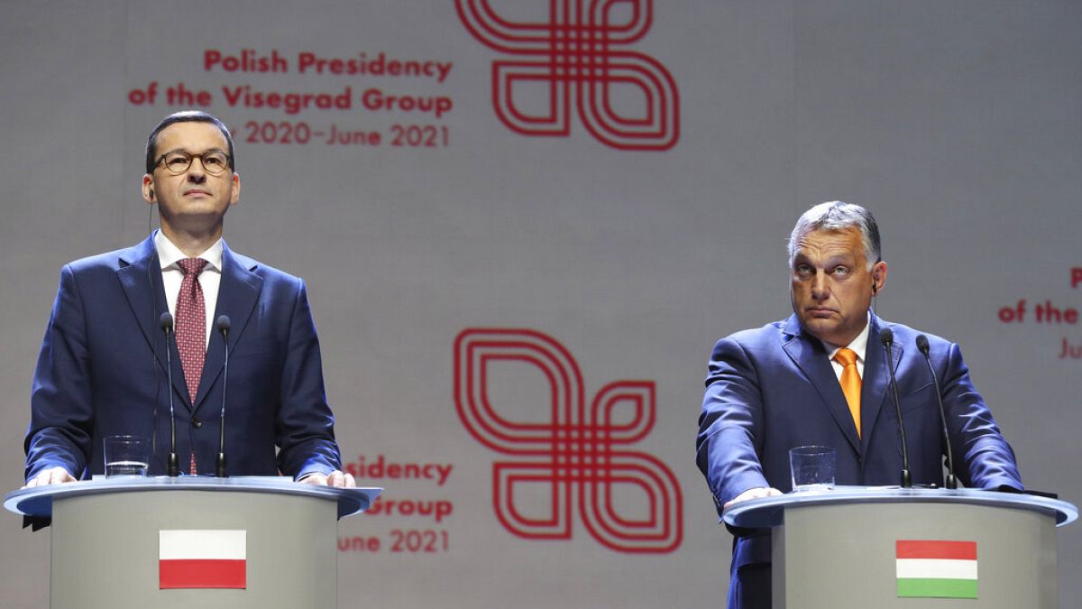 Orbán és Morawiecki szeptemberben 