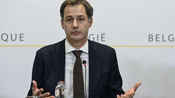 Belgium's Prime Minister Alexander De Croo Belgium's Prime Minister Alexander De Croo