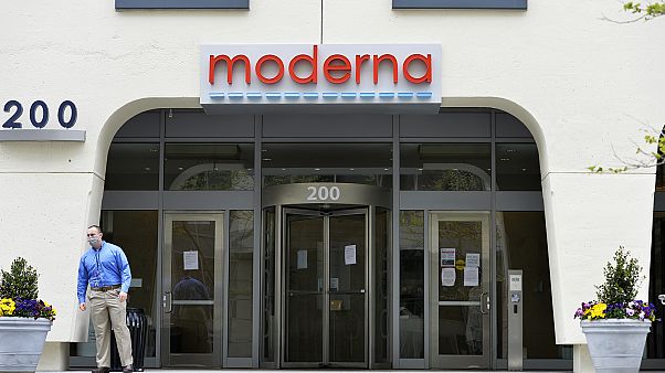 Archives : le siège de Moderna à Cambridge, Massachusetts, le 18 mai 2020 Archives : le siège de Moderna à Cambridge, Massachusetts, le 18 mai 2020
