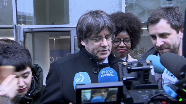 Der frühere katalanische Separatistenführer und heutige EU-Abgeordnedte Carles Puigdemont Der frühere katalanische Separatistenführer und heutige EU-Abgeordnedte Carles Puigdemont