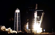 Une fusée SpaceX en route vers la Station spatiale avec 4 astronautes