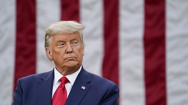 الرئيس الأميركي المنتهية ولايته دونالد ترامب الرئيس الأميركي المنتهية ولايته دونالد ترامب
