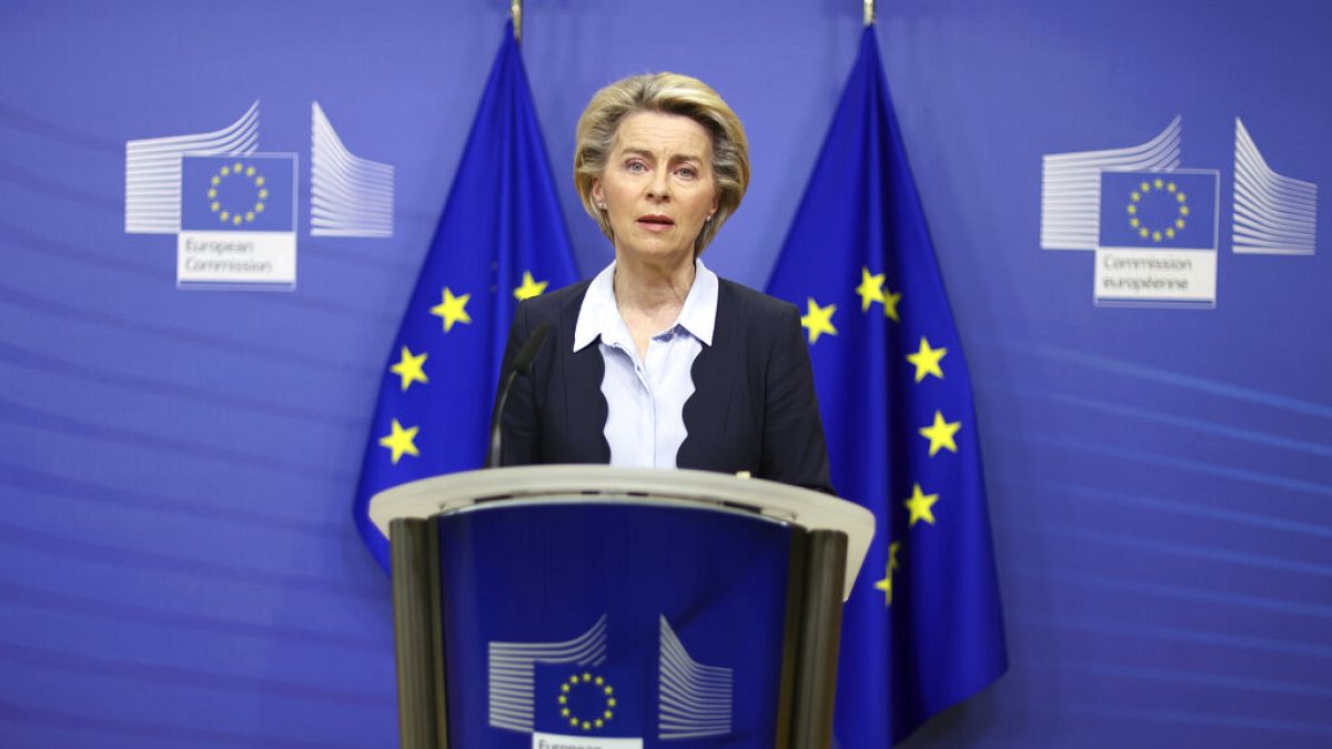 European Commission President Ursula von der Leyen