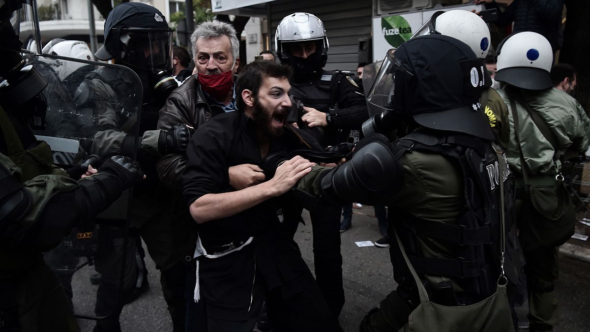 اليونان - احتجاجات