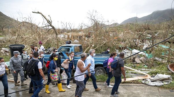 Furacão Iota devasta arquipélago colombiano Furacão Iota devasta arquipélago colombiano