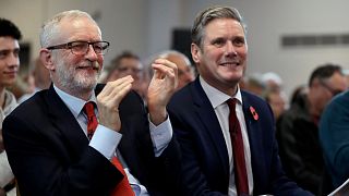 Jeremy Corbyn and Keir Starmer during happier times