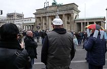 Anti-Covid restrictions protest in Berlin