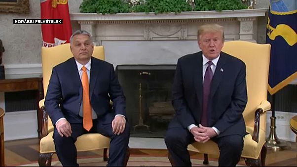 Orban-Trump meeting, May 2019. Orban-Trump meeting, May 2019.