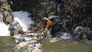 Afrique du Sud : La rivière Hennops submergée par les déchets