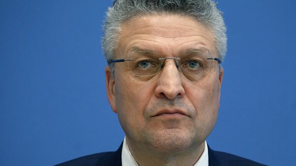 RKI-Chef Lothar H.Wieler auf einer Pressekonferenz RKI-Chef Lothar H.Wieler auf einer Pressekonferenz
