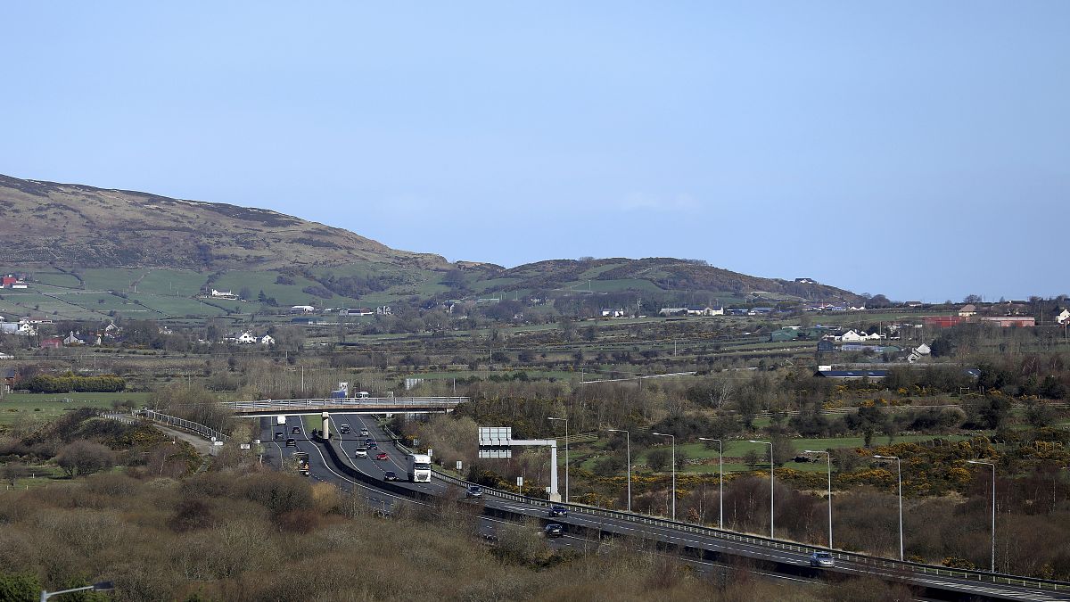 La frontiera tra Irlanda del Nord e Regno Unito 
