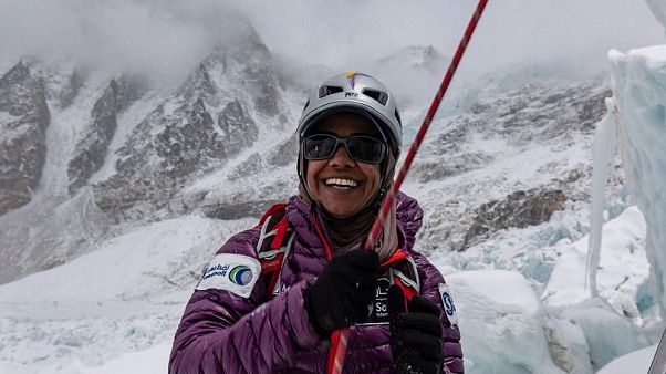 Nadhirah at the Everest Icefall©Elia Saikaly www.eliasaikaly.com Instagram - @eliasaikaly Nadhirah at the Everest Icefall©Elia Saikaly www.eliasaikaly.com Instagram - @eliasaikaly