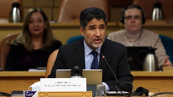 المدير الإقليمي لمنظمة الصحة العالمية في دول شرق المتوسط أحمد المنظري المدير الإقليمي لمنظمة الصحة العالمية في دول شرق المتوسط أحمد المنظري