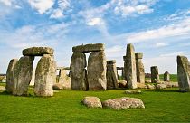 Stonehenge, a UNESCO world heritage site in Wiltshire, UK