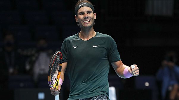 Rafael Nadal va disputer sa sixième demi-finale au Masters, Londres, le 19 novembre 2020 Rafael Nadal va disputer sa sixième demi-finale au Masters, Londres, le 19 novembre 2020