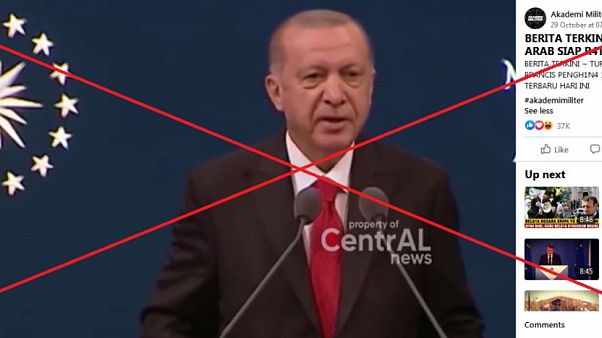 AFP'nin ortaya çıkardığı yalan video haber AFP'nin ortaya çıkardığı yalan video haber