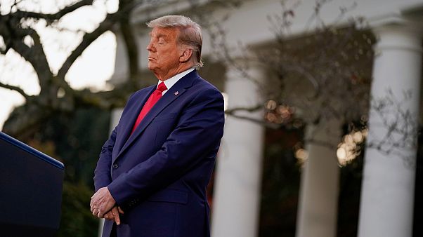 الرئيس الأميركي المنتهية ولايته دونالد ترامب الرئيس الأميركي المنتهية ولايته دونالد ترامب