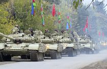 El Ejército de Azerbaiyán entra en Agdam