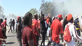 South African Police Clash with Anti-Racism Protesters in Cape Town