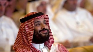 In this Oct. 23, 2018, file photo, Saudi Crown Prince Mohammed bin Salman smiles as he attends the Future Investment Initiative summit in Riyadh, Saudi Arabia.