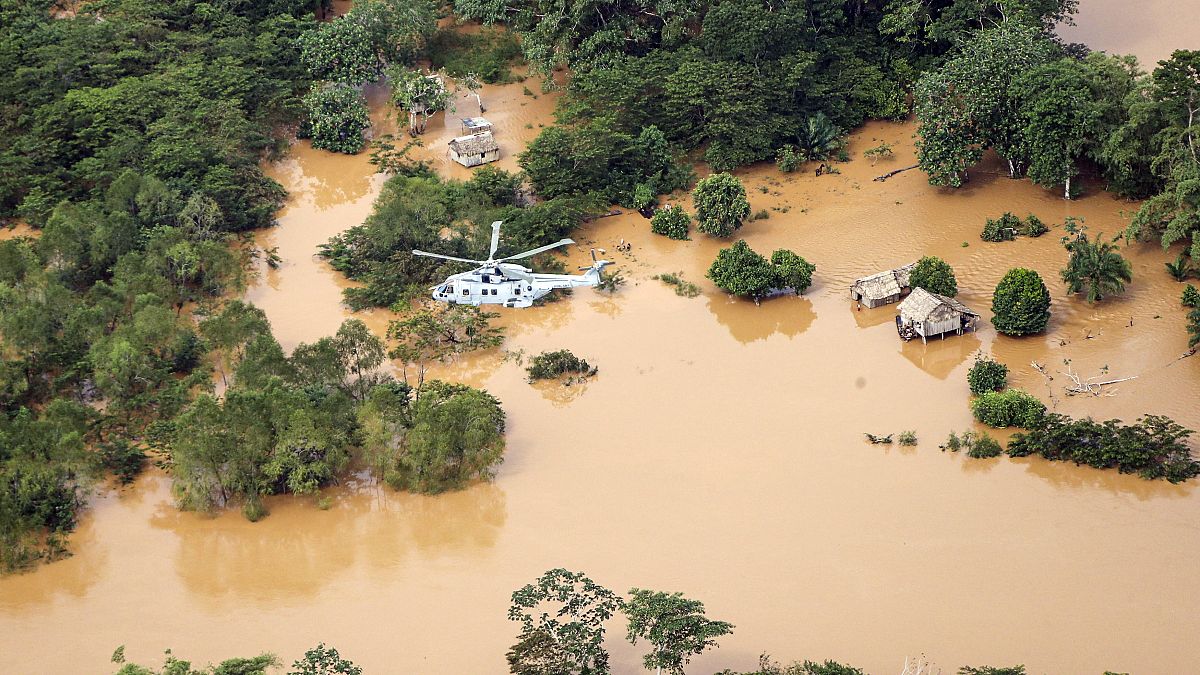 Πλημμύρες στην Κεντρική Αμερική