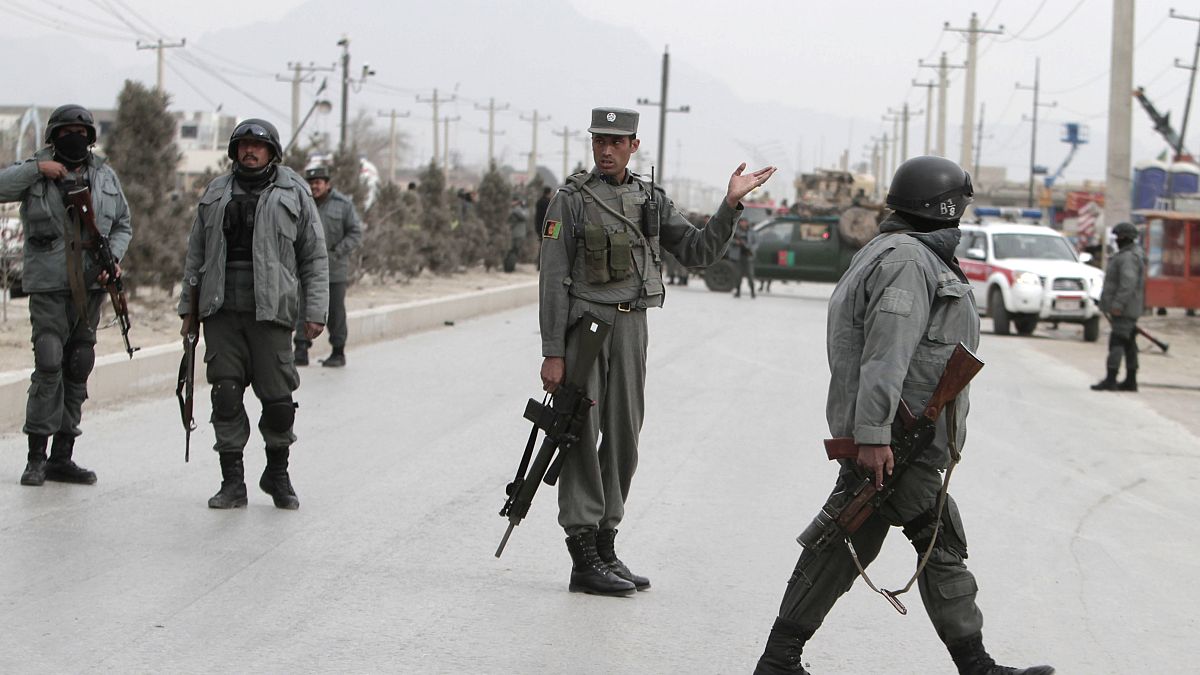 Afgan güvenlik güçleri (arşiv) 