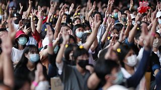 School students lead third pro-democracy rally in a week in Bangkok