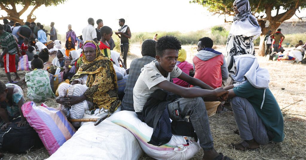 'People just want to eat': Ethiopian refugees get food aid as ...