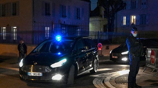 Verurteilter verlässt Gericht in Vesoul Verurteilter verlässt Gericht in Vesoul