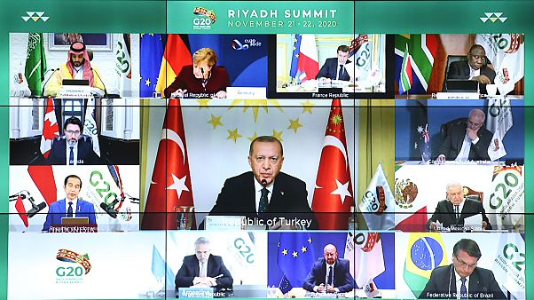 Erdoğan G20 Zirvesi'nde konuştu Erdoğan G20 Zirvesi'nde konuştu
