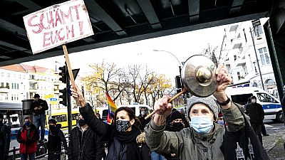 Fim de semana de protestos na Europa