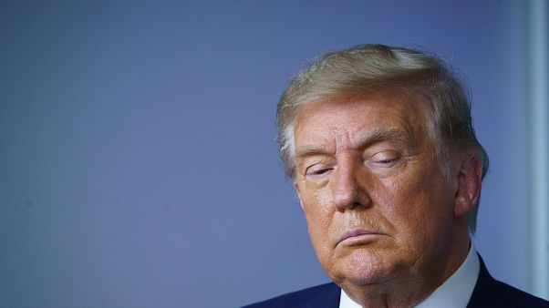 Il presidente degli Stati Uniti Donald Trump Il presidente degli Stati Uniti Donald Trump