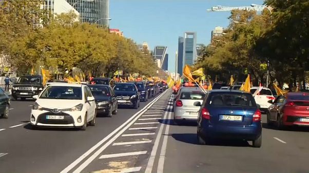 Protesta en Madrid contra la reforma educativa Protesta en Madrid contra la reforma educativa