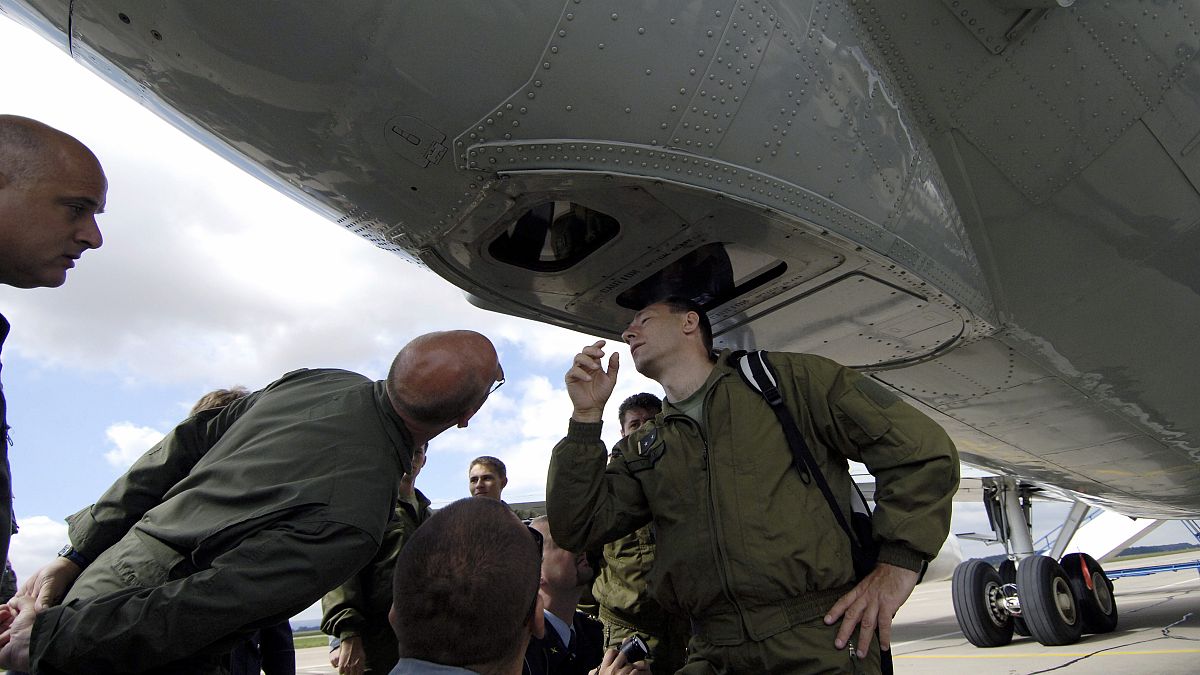 Американский самолёт-разведчик в Чехии, 2007 г.