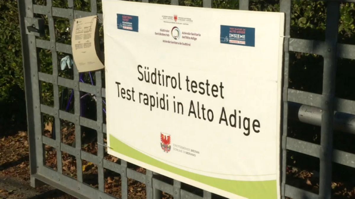 Test di massa in Alto Adige
