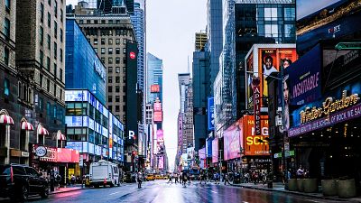 New York looks very different without its usual tourists New York looks very different without its usual tourists