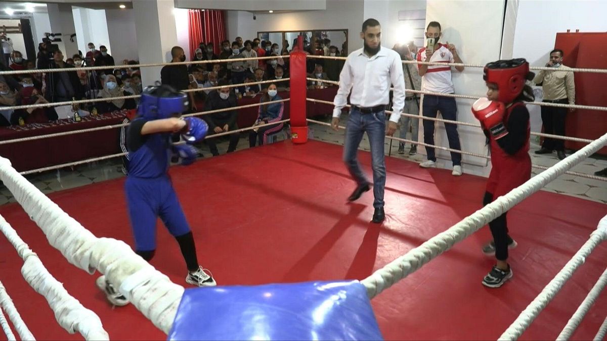 ملاكمة نسائية غزة