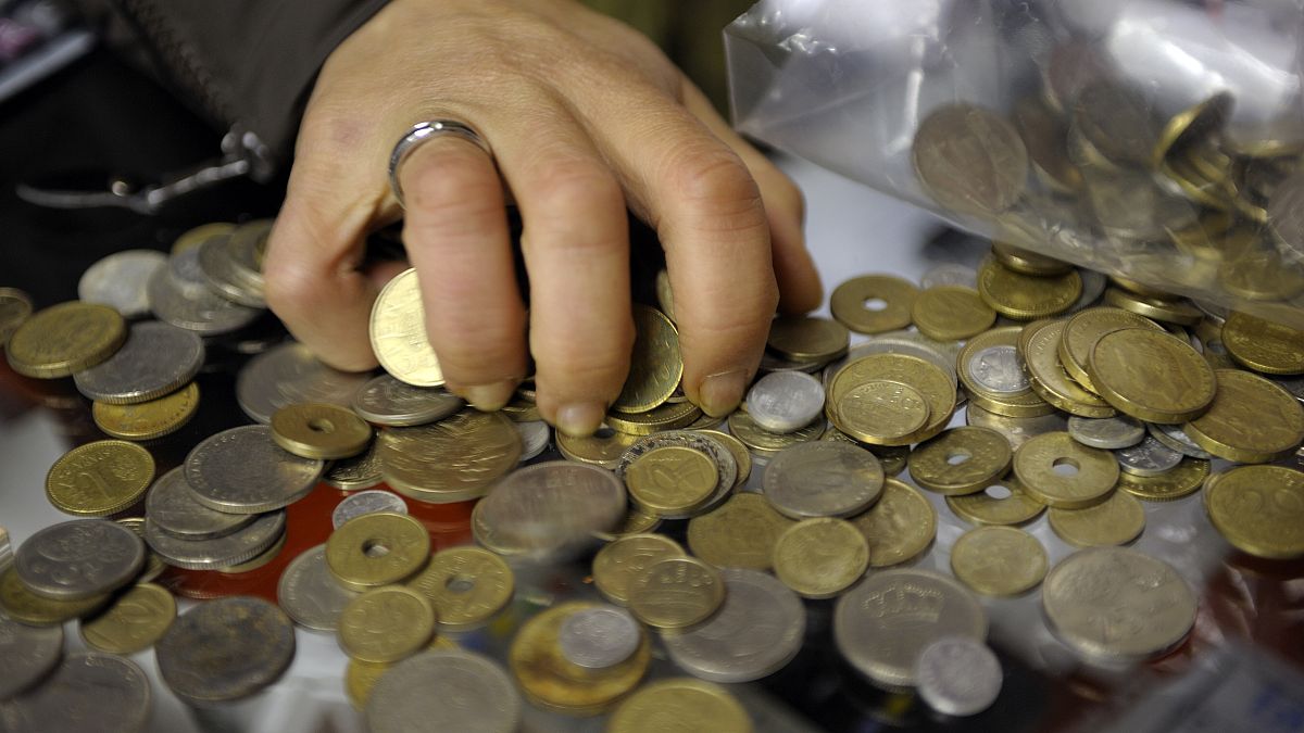 İspanya'nın eski para birimi peseta 