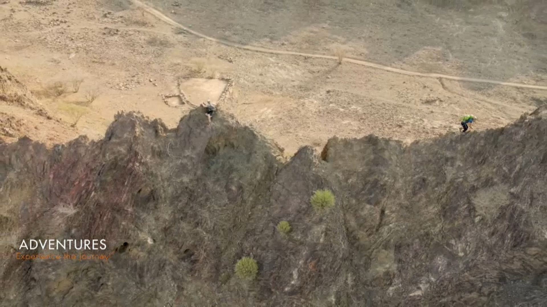Not Steap Ridge Exploring steep ridges with breathtaking views in Hatta | Euronews