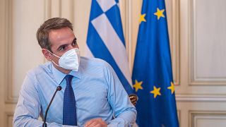 Ο πρωθυπουργός της Ελλάδας Κυριάκος Μητσοτάκης