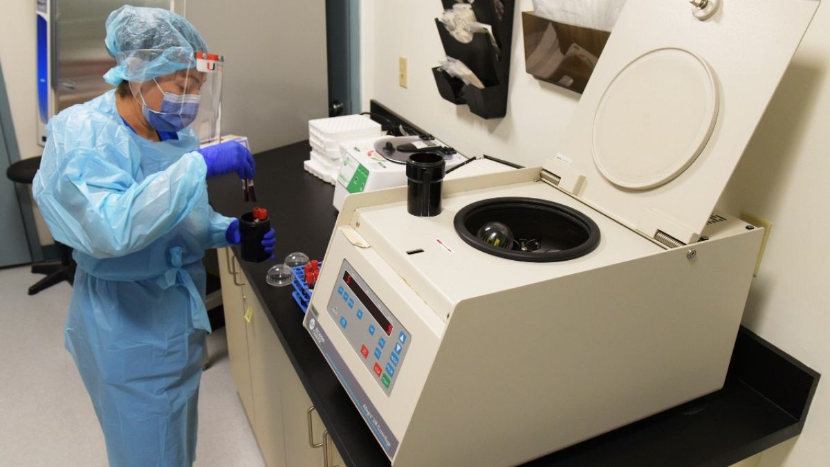 Recherches pour élaborer un vaccin contre le Covid-19 dans un laboratoire de Moderna, à Miami, en Floride, le 2 septembre 2020