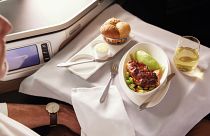 British Airways dining sets and collectibles are being sold after retiring the Boeing 747.