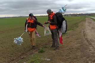 Um "caracol inglês" e um "javali de Marselha" juntos por uma causa