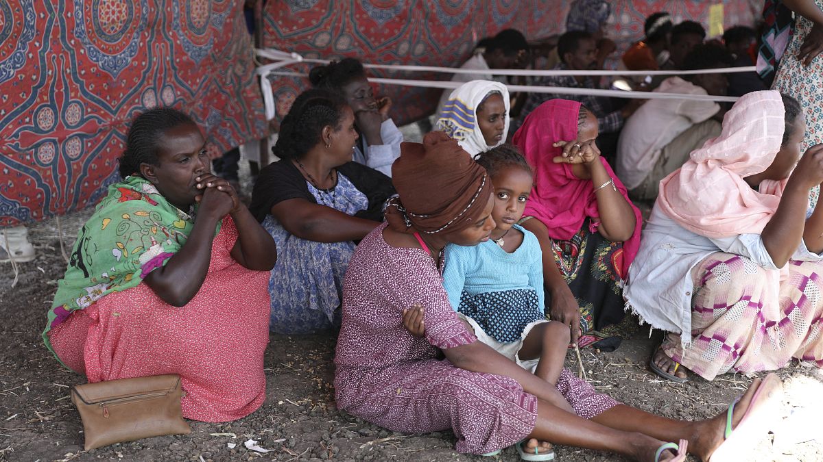 لاجئون إثيوبيون في السودان 