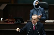Cumhurbaşkanı ve AK Parti Genel Başkanı Recep Tayyip Erdoğan, TBMM'de partisinin Grup Toplantısına katılarak konuşma yaptı