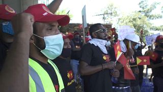 Ethiopians protest in Pretoria against Tigray fighting